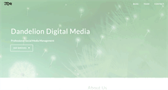 Desktop Screenshot of dandeliondigitalmedia.com