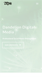 Mobile Screenshot of dandeliondigitalmedia.com